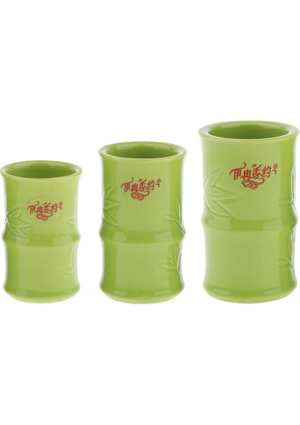 3 Geleneksel Fincan Seramik Itfaiye Salı (Yurt Dışından)