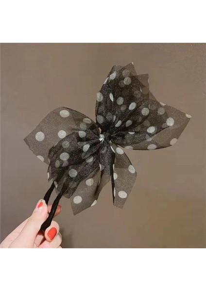 3xhair Çubuk Bandı Fransız Bükülme Bowknot Kadınlar Zarif Düğün Siyah 3 Adet (Yurt Dışından) modelleri