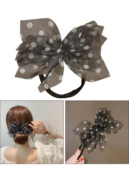 3xhair Çubuk Bandı Fransız Bükülme Bowknot Kadınlar Zarif Düğün Siyah 3 Adet (Yurt Dışından) indirimleri