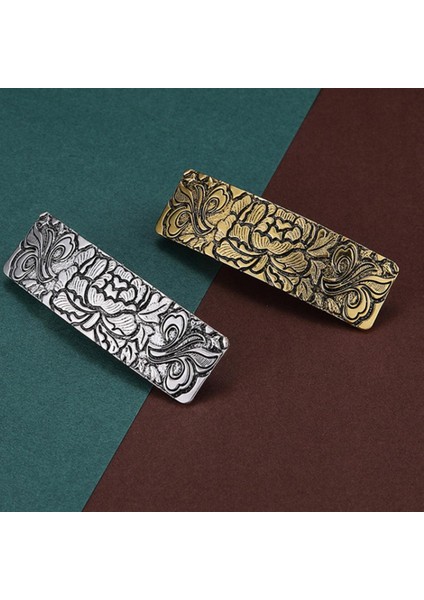 2pcs Vintage Tarzı Bahar Barrette Metal Dışbükey Saç Klibi (Yurt Dışından) fiyatları