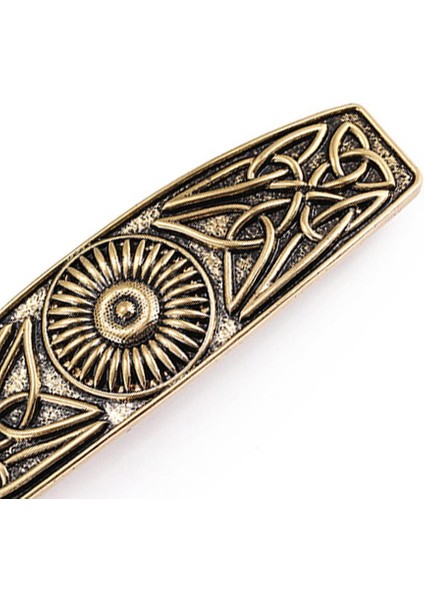 3x Tüyler Bahar Barrette Dışbükey Büyük Saç Klibi (Yurt Dışından) fırsatları