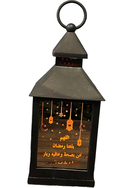 Asılı Işıklar Süsler Ramazan Için Vintage Style Lamba Cadılar Bayramı Tatil Siyah (Yurt Dışından) modelleri