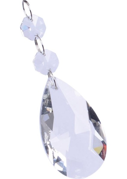 10PCS Berrak Cam Avize Kristal Prizmaları Lamba Için Kristal Boncuk (Yurt Dışından) fırsatları