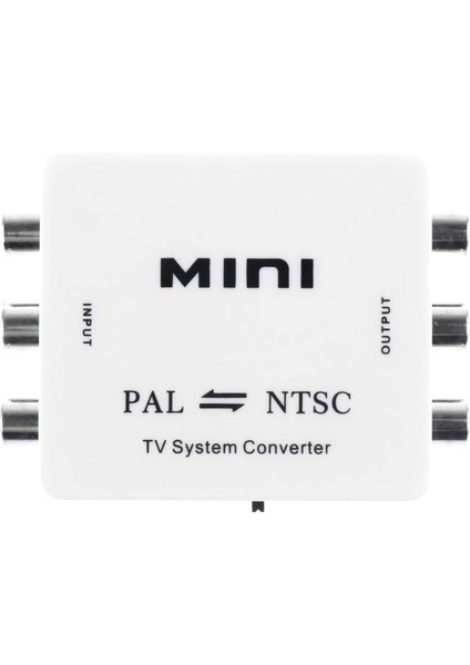 Loviver Pal/ntsc/secam/ntsc Mini Tv Sistemi Dönüştürücü Anahtarı (Yurt Dışından)