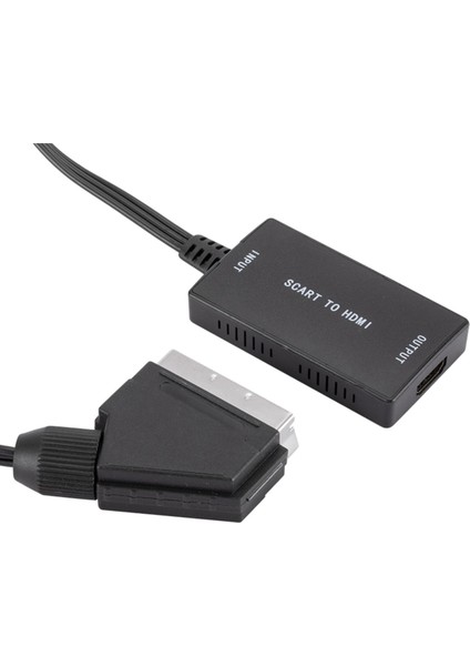 Loviver 1080P Adaptörü Fiş Dönüştürücü Kutusu Video Ses Adaptörü Destek Pal/ntsc/tv/dvd Için (Yurt Dışından)