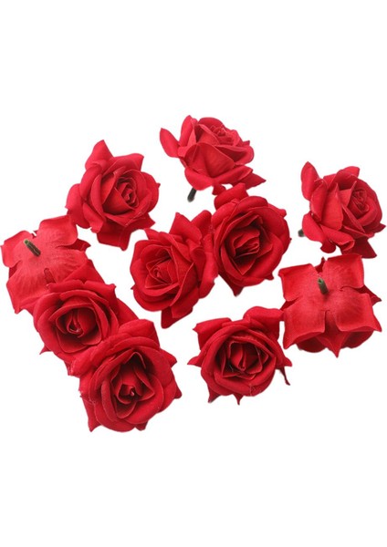10 Adet Gül Çiçek Kafaları (Yurt Dışından) indirimleri