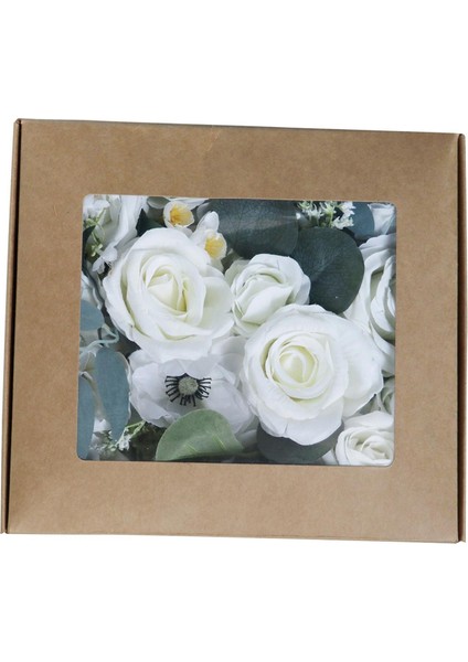 Yapay Çiçekler Kutu Diy Sahte Çiçek Buketler Düğün Dekorasyonları (Yurt Dışından) fiyatları