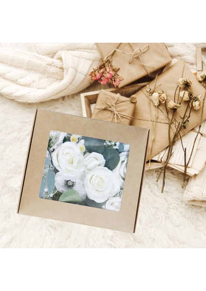 Yapay Çiçekler Kutu Diy Sahte Çiçek Buketler Düğün Dekorasyonları (Yurt Dışından) fırsatları