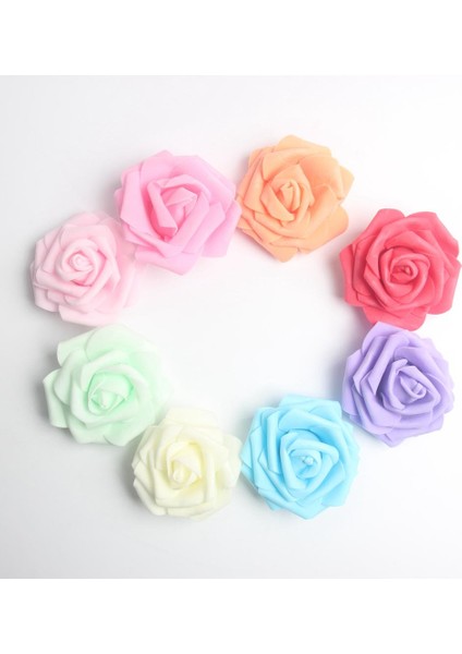 100X Kafalar Mini Köpük Gül Yapay Çiçek Düğün Dekorasyon Diy (Yurt Dışından) fırsatları