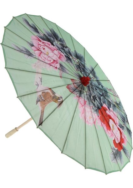 Ipek Parasol (33 Inç, Şakayık) - Düğünler Için Çin/japon Kağıt Şemsiyesi ve (Yurt Dışından)
