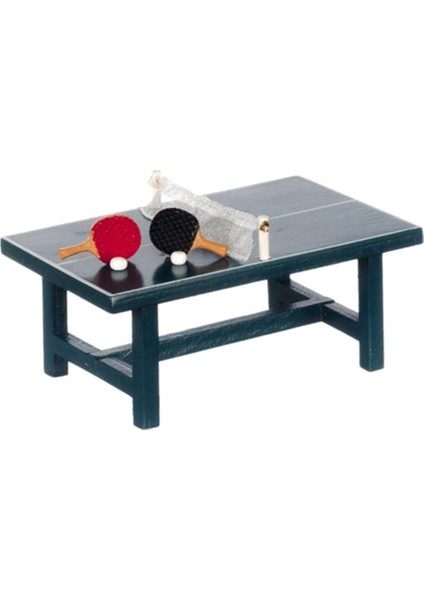 Minyatür Masa Tenis Pong 1:12 Ölçekli Bebek Evi Mobilya (Yurt Dışından)