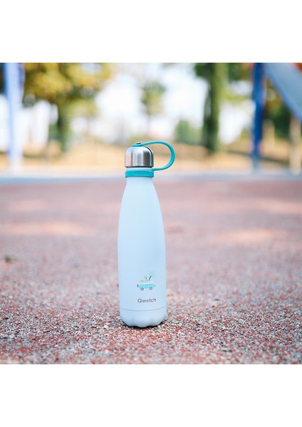 QK9007 Kids Isı Yalıtımlı 500ML Termos - Minibüs Desenli