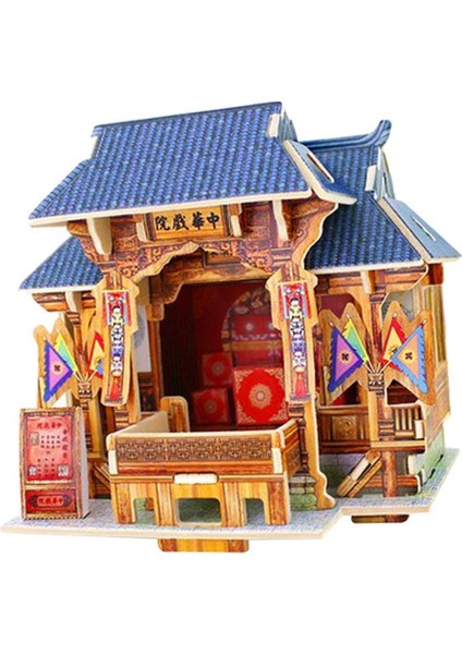 Dıy Ahşap Dollhouse Mobilya Kitleri (Yurt Dışından)