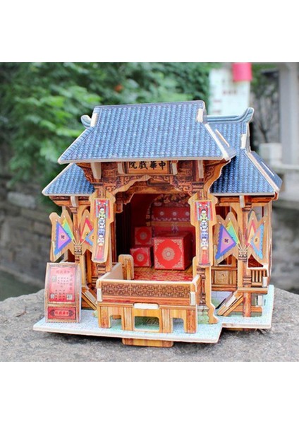 Dıy Ahşap Dollhouse Mobilya Kitleri (Yurt Dışından)