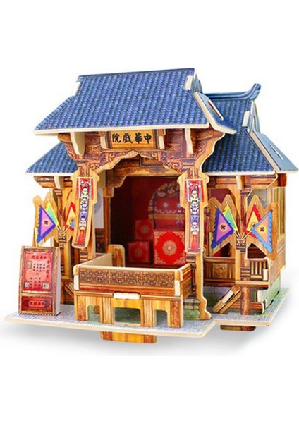 Dıy Ahşap Dollhouse Mobilya Kitleri (Yurt Dışından)