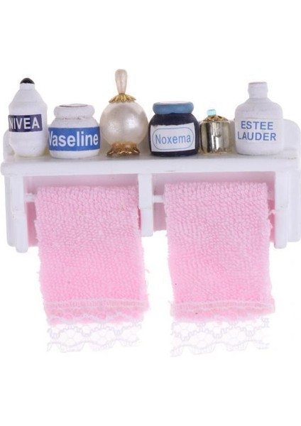 1/12 Ölçekli Banyo Kiti 2 Adet (Yurt Dışından)