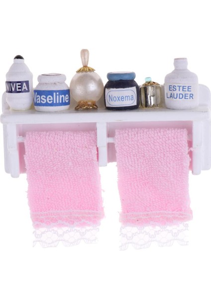 1/12 Ölçekli Banyo Kiti 2 Adet (Yurt Dışından)