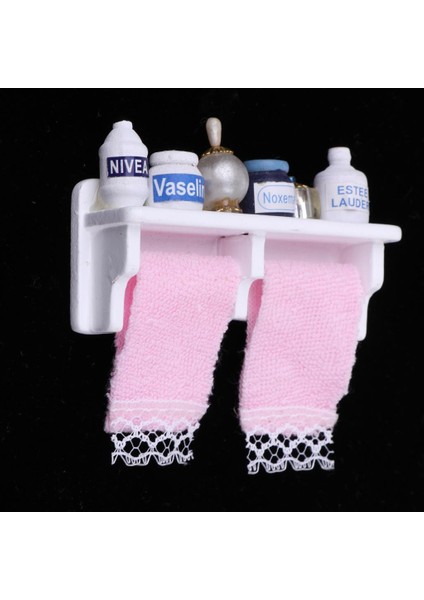 1/12 Ölçekli Banyo Kiti 2 Adet (Yurt Dışından)