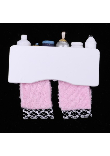 1/12 Ölçekli Banyo Kiti 2 Adet (Yurt Dışından)
