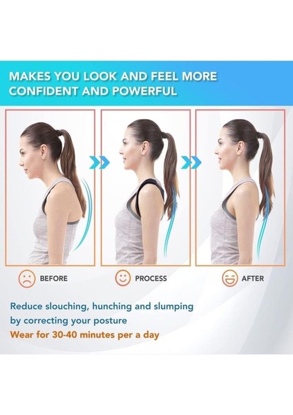 Ankaflex Vücut Doğru Durma Omuz Sırt Bel Korsesi Medoğrual Ortopedoğru Doğru Durus Korse indirimleri