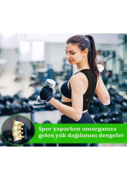 Doğru Duruş Korsesi Mıknatıslı Manyetik Doğru Durma Aparatı Sırt Korsesi