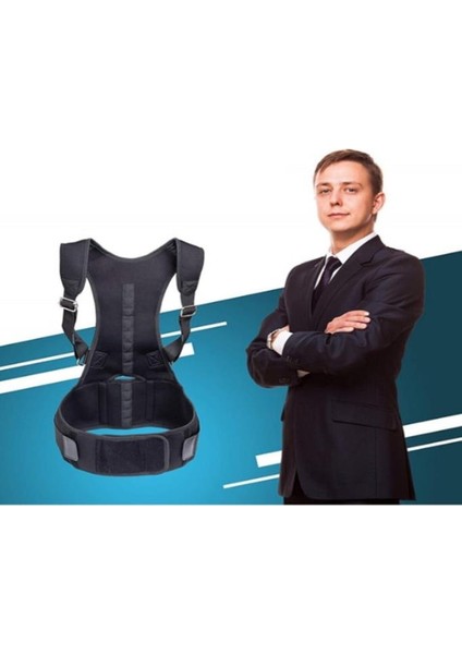 Doğru Duruş Korsesi Mıknatıslı Manyetik Doğru Durma Aparatı Sırt Korsesi