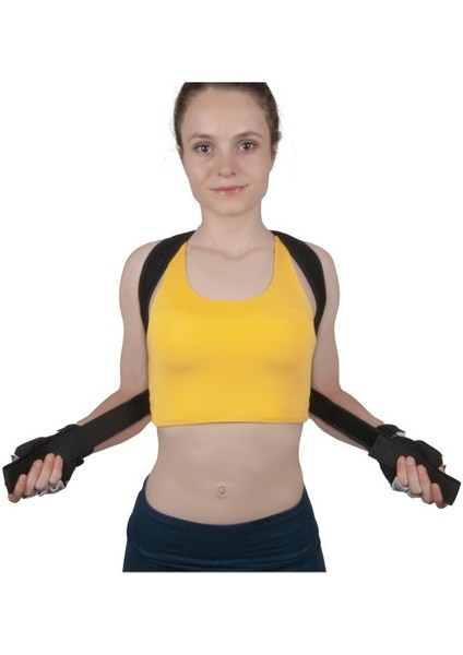 Ankaflex kaambur-Luk Yeni Model Balenli Spor Doğru Duruş Korsesi Bel Omuz Sırt Kemeri Aparat