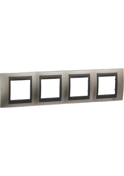 MGU66.008.239 Top Mat Nikel/grafit 4'lü Çerçeve