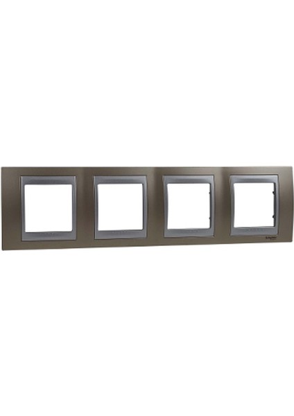 Mgu66.008.096 Top Oniks Bakır/Alüminyum 4'Lü Çerçeve