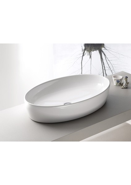 One Tezgah Üstü Lavabo 67*42 modelleri