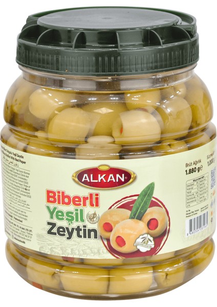 Biberli Zeytin 1 kg