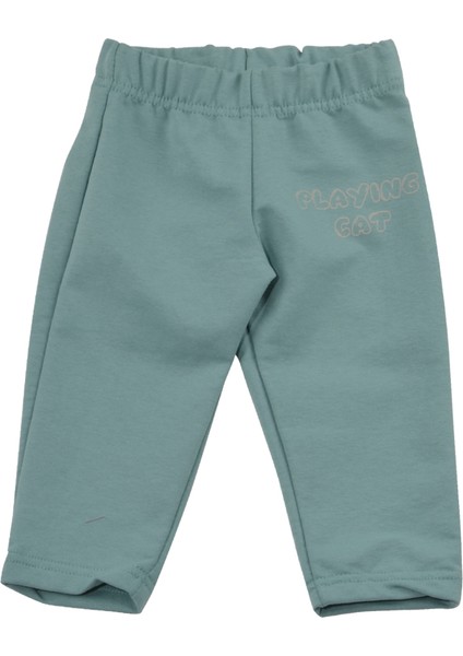 1-4 Yaş "playing Cat" Baskılı Ikili Takım - Oynayan Kedi Baskılı fiyatları