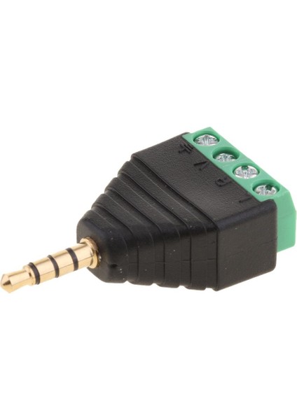 Av 4 Vidalı Terminal Fe Konektörüne 35MM (1/8 Inç) Stereo (Yurt Dışından)