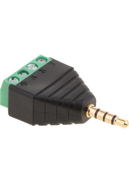 Av 4 Vidalı Terminal Fe Konektörüne 35MM (1/8 Inç) Stereo (Yurt Dışından)