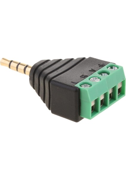 Av 4 Vidalı Terminal Fe Konektörüne 35MM (1/8 Inç) Stereo (Yurt Dışından)