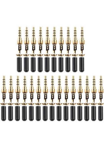 Mp4 Kulaklık Kulaklık Için 25X Evrensel 35 mm Jack Fiş Konektörü Kafa Kapağı (Yurt Dışından)