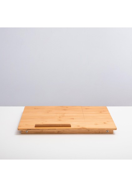 Bambu Katlanır Laptop Sehpası 55,4X35,2X25 cm Natural
