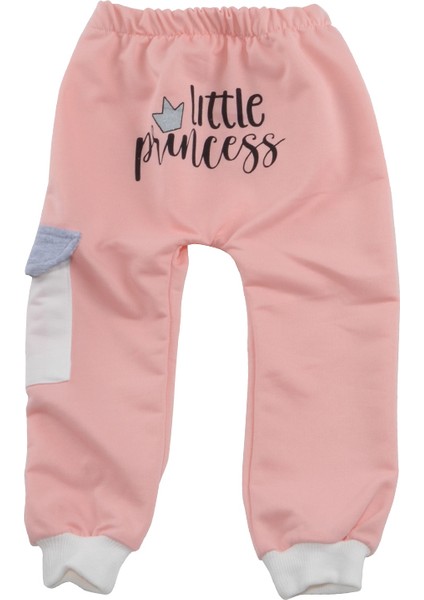 "little Princess" Yazılı Kız Bebek Ikili Takım - Küçük Prenses modelleri