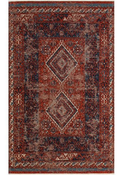 Anadolu Kilim AND02 Multy Antik Desenli Yıkanabilir Hav Vermez Kaymaz Tabanlı Etnik Kilim