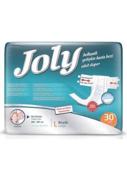 Belbantlı Yetişkin Hasta Bezi L 4 Paket