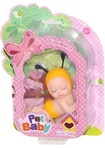 Birlik Toys 21113CD 4cd 5cd YB226643 Birlik, Şirin Uyuyan Bebekler - Pet Baby  / +3 Yaş