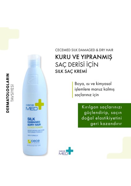 Silk Damaged And Dry Hair Conditioner Kuru ve Hasarlı Saçlar İçin Bakım Kremi 300 ml fiyatları