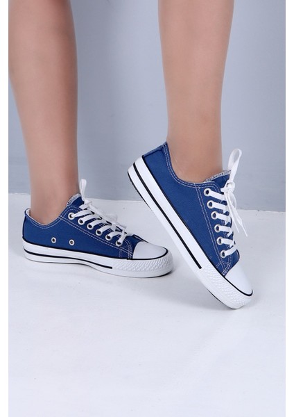 Sneaker Spor Ayakkabı Mavi modelleri