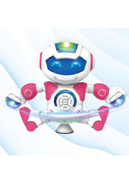 LZH-99444-7 Müzikli ve Işıklı Projeksiyonlu Robot -Vardem