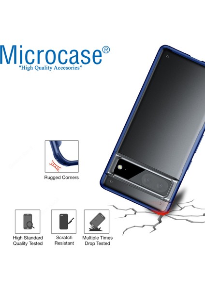 Google Pixel 7 Luna Serisi Köşe Korumalı Sert Rubber Kılıf - AL3422 fiyatları