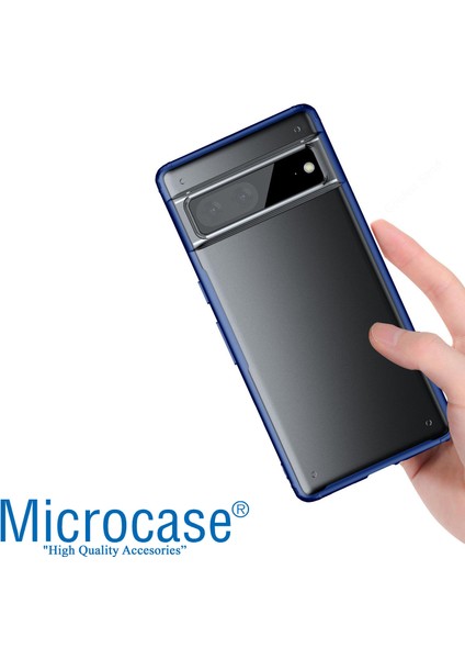 Google Pixel 7 Luna Serisi Köşe Korumalı Sert Rubber Kılıf - AL3422 modelleri