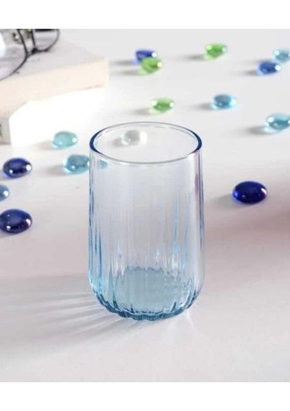 Kahve Yanı Su Bardak Nova 420522 Turkuaz 135CC 6lı