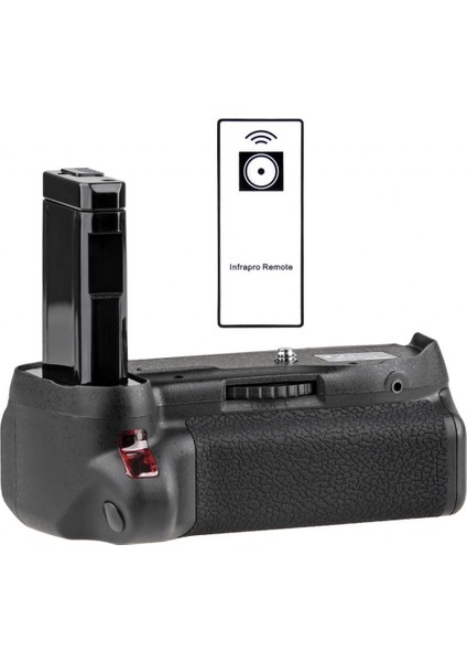 AX-D5500 Ir Kumandalı Battery Grip, Nikon D5500, D5600 Uyumlu