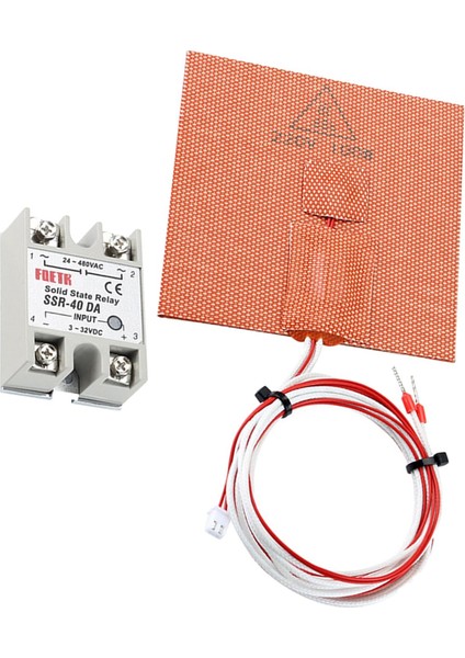Loviver Röle ile 100W Parçalar Için Sıcak Yatak Silikon Isıtıcı Pedi (Yurt Dışından) indirimleri