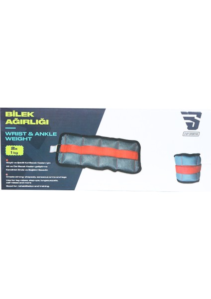 Ayak Bilek Ağırlığı 2,5 kg 23DUAP56D015-RNK indirimleri